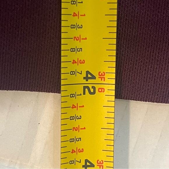 Anthropologie Nicole Miller Burgundy Minimalist Feminine Midi Dress NWOT Size 6 - Picture 12 of 12